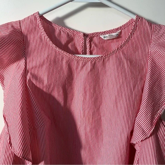 Club Monaco Hamisi Ruffle Blouse - Picture 7 of 11